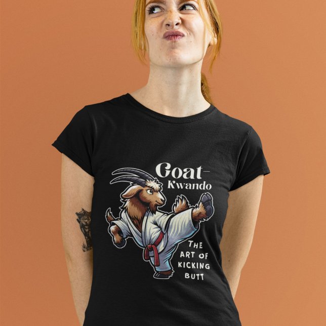Goat kwando lustigt slagget t shirt (Skapare uppladdad)