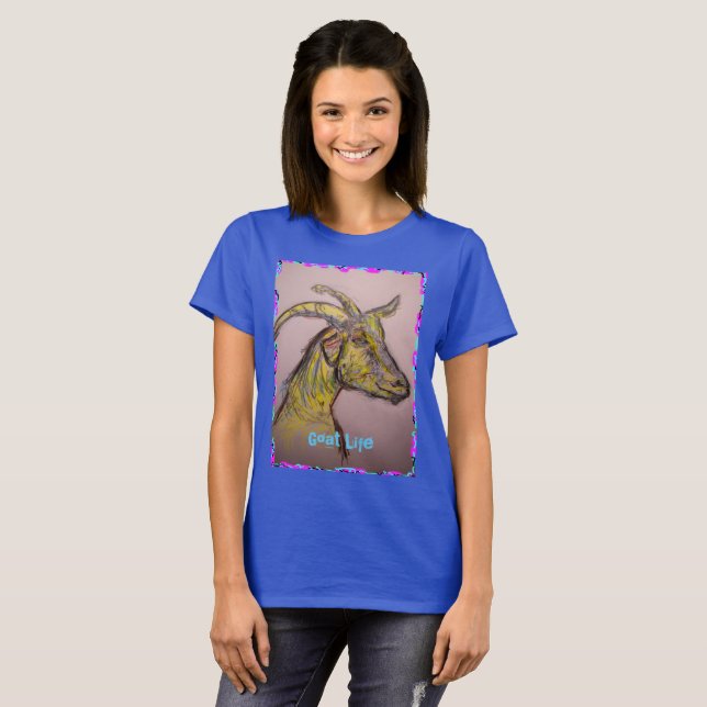 Goat Life T Shirt (Hel framsida)