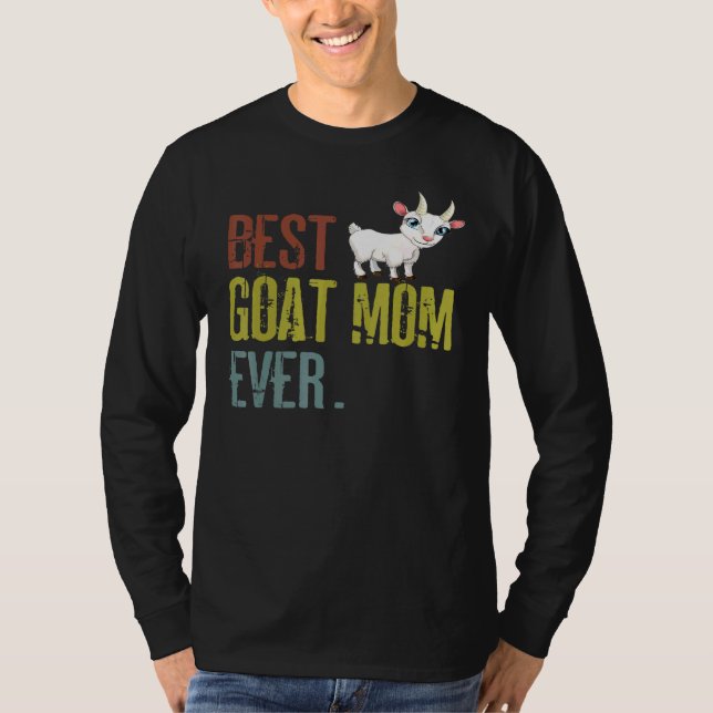 Goat Mamma för kvinnliga sällskapsdjur T Shirt (Framsida)