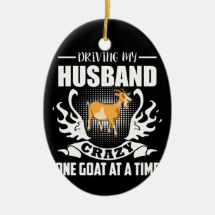 Goat Mamma Goat Momma Goat Mamma Gifts Goat Mamma Julgransprydnad Keramik
