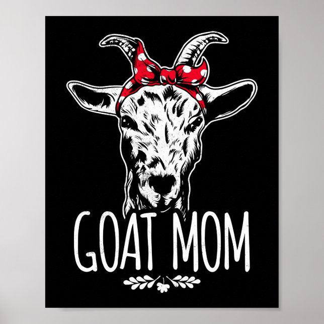 Goat Mamma Mamma Bandana Poster (Framsidan)