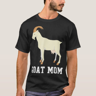 Goat Mamma Pet Goat Mors dag T Shirt