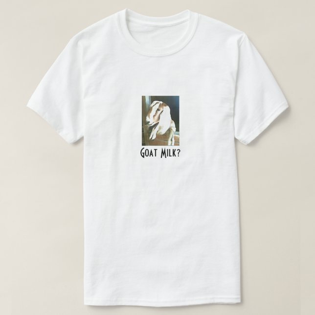Goat Mjölk? T-Shirt (Design framsida)