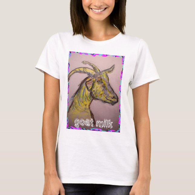 Goat Mjölk Tee Shirt (Framsida)