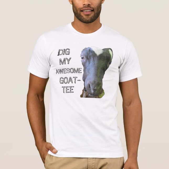 Goat "MY FANTASTISK GOAT-TEE" Vuxen T-Shirt (Framsida)