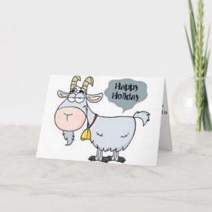 GOAT NÄSTAN ATE HÄLSNING=****HELGDAG*** HUMOR HELGKORT