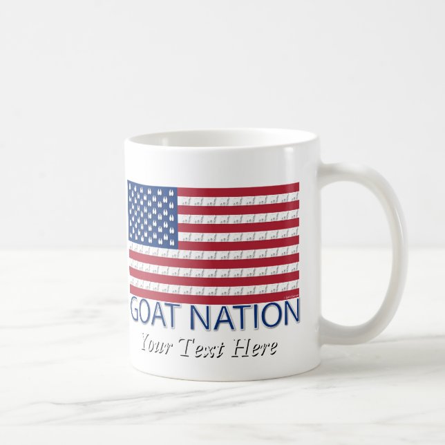 GOAT NATION, American Goat GetYerGoat™ Kaffemugg (Höger)