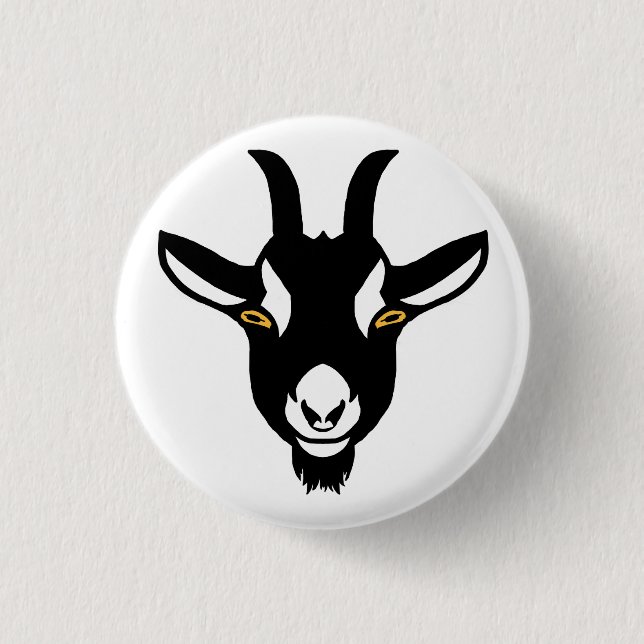 Goat Network - Goat Pin Knapp (Framsida)