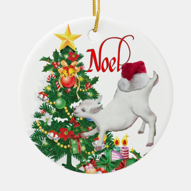 Goat Noel Ornament (Framsidan)