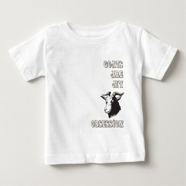 Goat Obsession Tee Shirt (Framsida)
