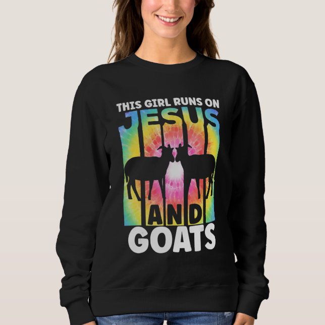 Goat Outfit for Goat Lovers Apparel Women Girls_2 T Shirt (Framsida)
