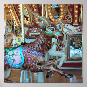 Goat på Merry-Go-rundan Poster