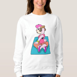 Goat på Yoga på Yoga mat T Shirt