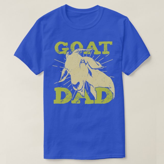 Goat Pappa Farming Farmer Gift T Shirt (Design framsida)