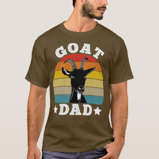 Goat Pappa Retro Vintage  T Shirt