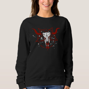 Goat Pentagram Demon Satan Occult Horror Satanism T Shirt