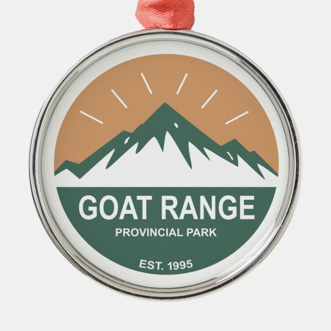 Goat Range Provinspark Julgransprydnad Metall (Framsidan)