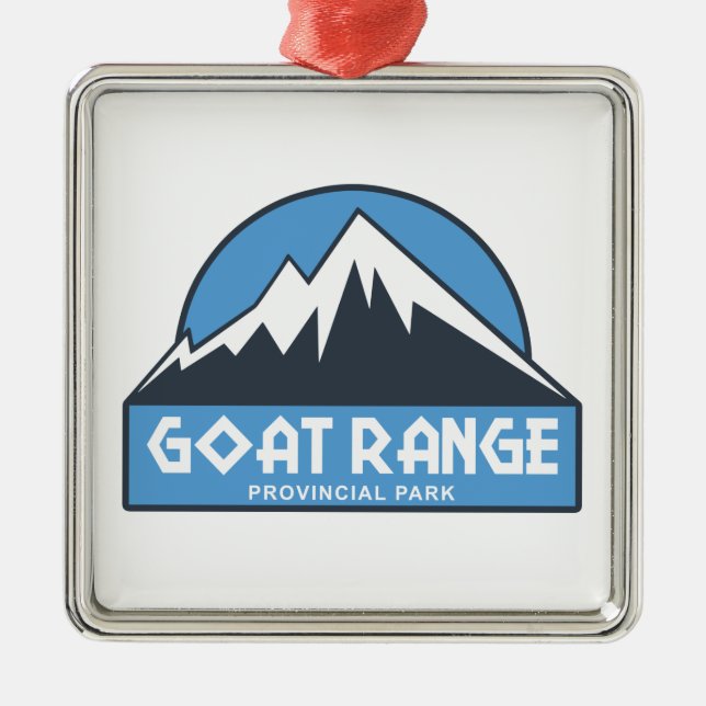 Goat Range Provinspark Julgransprydnad Metall (Framsidan)