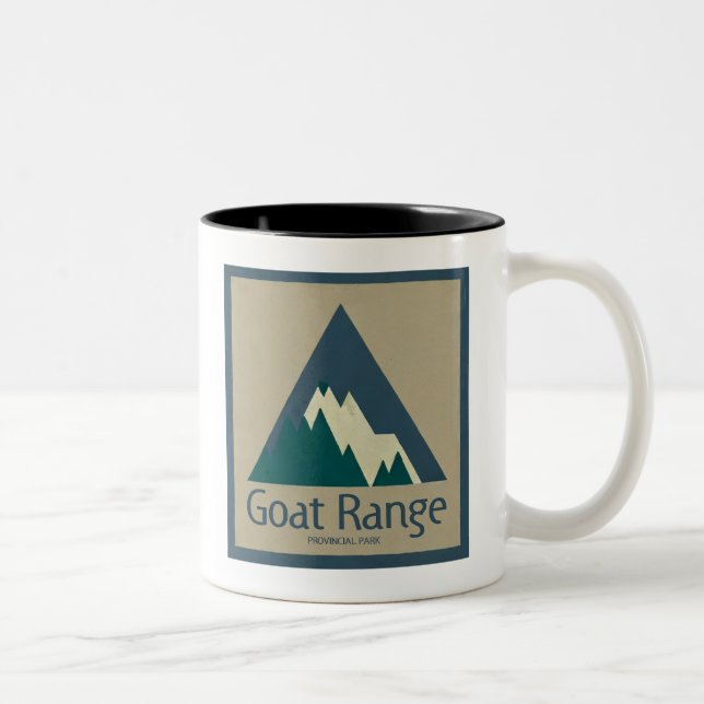 Goat Range Provinspark Rustic Två-Tonad Mugg (Höger)