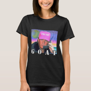Goat Republican Konservativ Trump 2024 Funny T Shirt