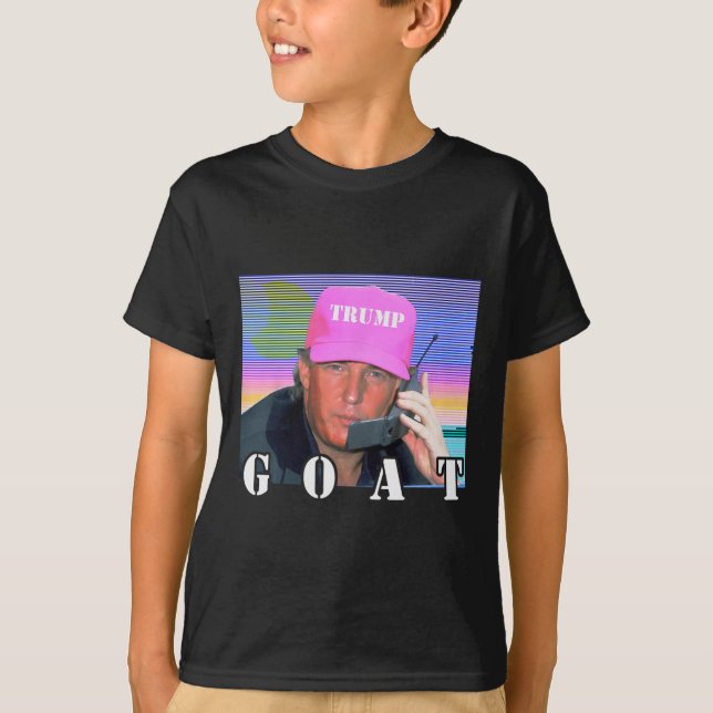 Goat Republican Konservativ Trump 2024 Funny T Shirt (Framsida)