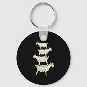 Goat Retro Nyckelring