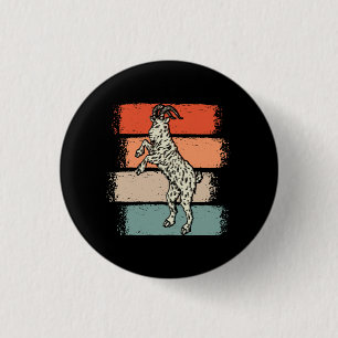 Goat Retro-Vintage Knapp
