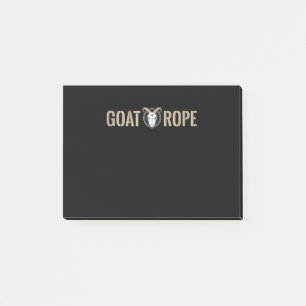 Goat Rope Goat Dekoration Goat Gift Post-it Block