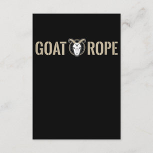 Goat Rope Goat Dekoration Goat Gift Tilläggskort