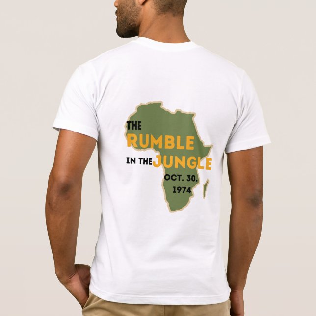 GOAT Rumble in the Jungle Ali T Shirt (Baksida)