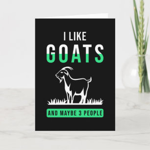 Goat Say Funny Kort
