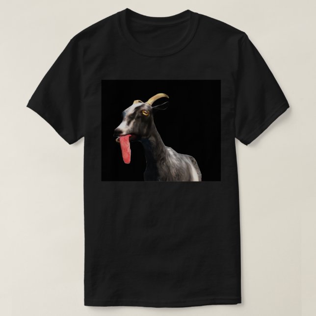 Goat Simulator  T Shirt (Design framsida)