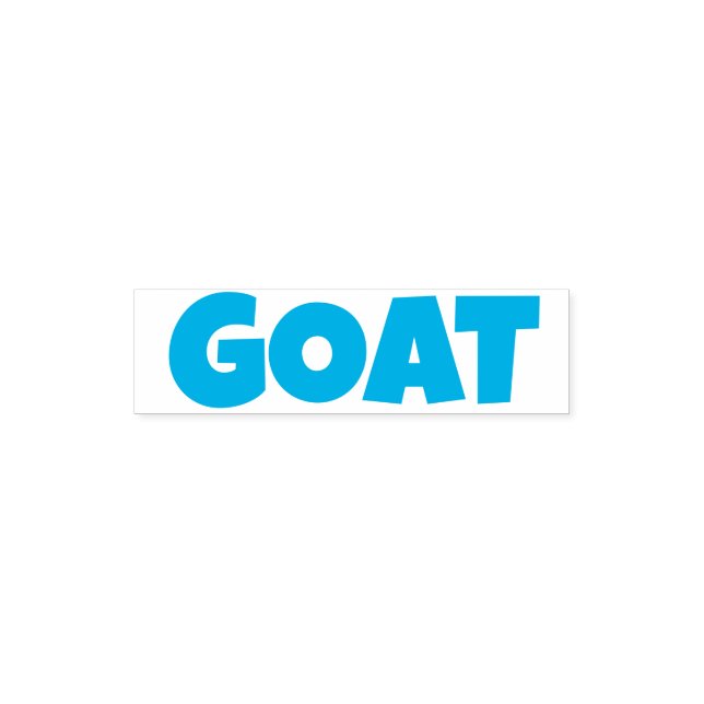 GOAT SJÄLVFÄRGANDE STÄMPEL (Design)
