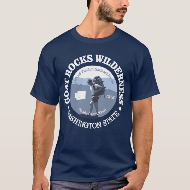 Goat Sten Wilderness (BG) T-Shirt (Framsida)