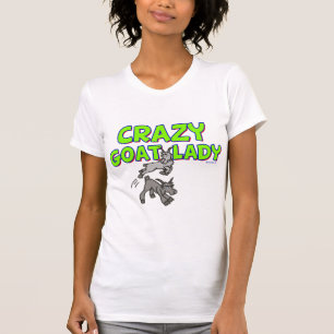 Goat T-shirt Crazy Goat Dam 5