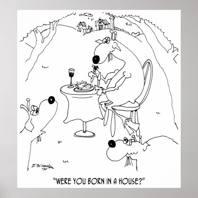 Goat Tecknad 6928 Poster (Framsidan)