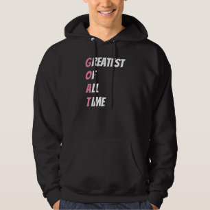Goat underbarare av all tid hoodie