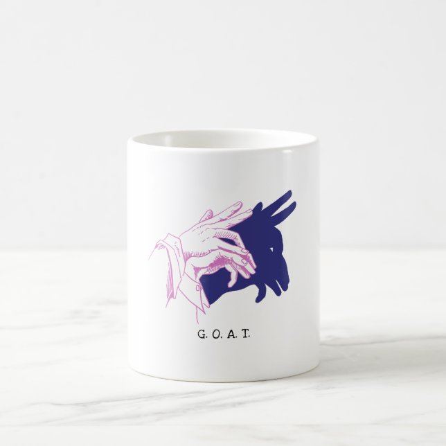 GOAT - Underbarare av all tid Kaffemugg (Center)