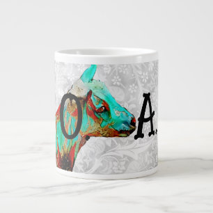 GOAT Underbarare av all tidsinställd färglös get M Jumbo Mugg