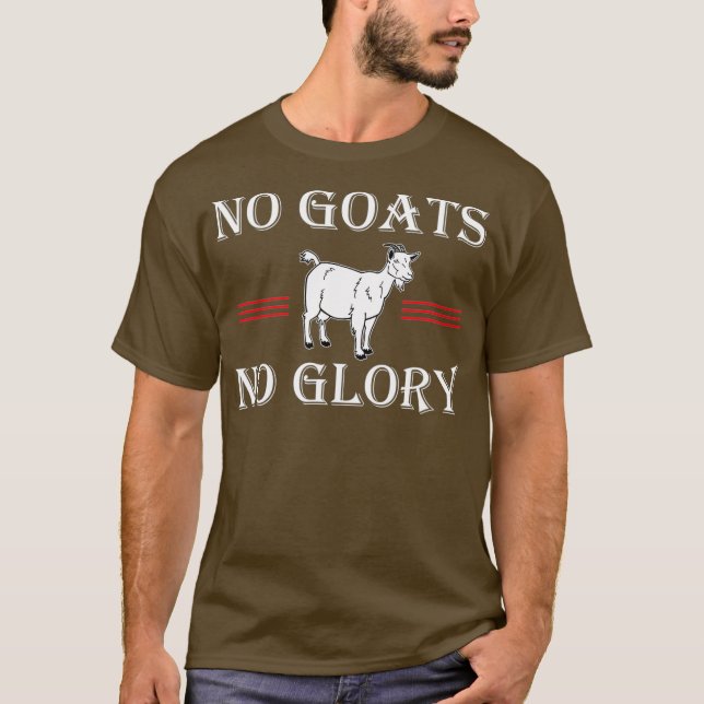 Goat utan getkött t shirt (Framsida)