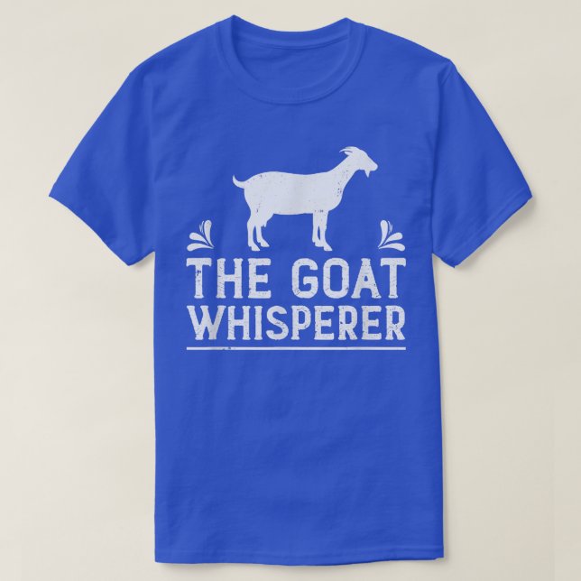 Goat Whisperer Farming Farmer T Shirt (Design framsida)