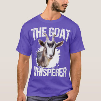 Goat Whisperer Funny Goat Älskare Farmer Gift T Shirt