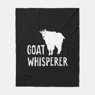 Goat Whisperer Funny Goat Farm Tshirt Pet Goat Fleecefilt