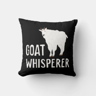 Goat Whisperer Funny Goat Farm Tshirt Pet Goat Kudde