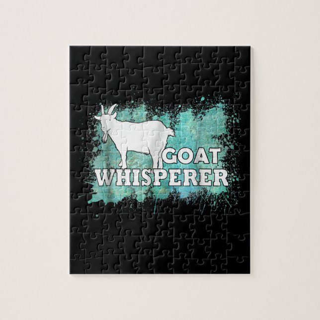 Goat Whisperer Goats Farmer Pussel (Vertikal)