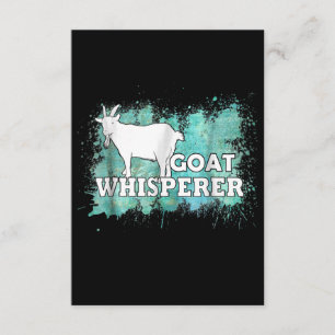 Goat Whisperer Goats Farmer Tilläggskort