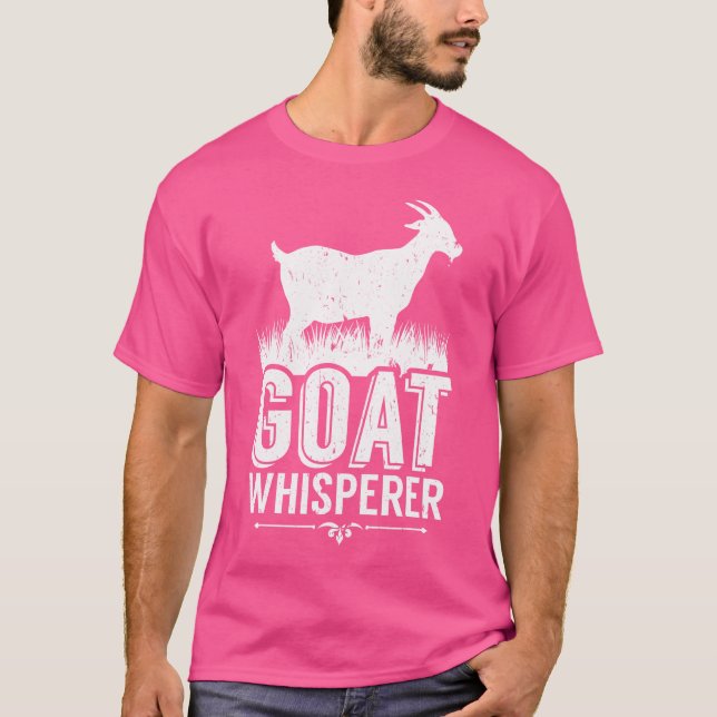 Goat Whisperer T Shirt (Framsida)