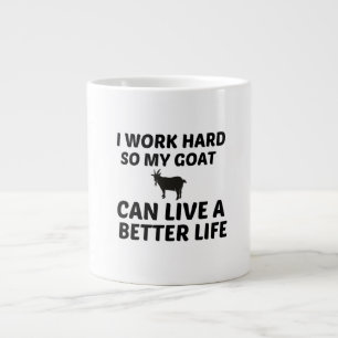 GOAT WORK BÄTTRE LIFE JUMBO MUGG