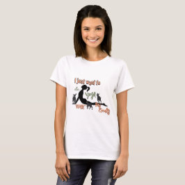 GOAT YOGA | Vill bara yoga med mina getter T Shirt