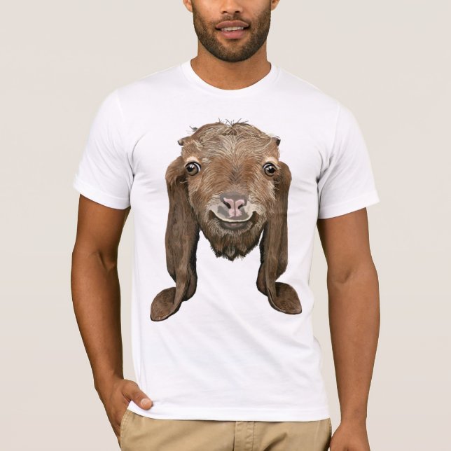 Goata leende tee shirt (Framsida)